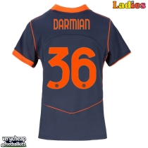 Inter Milan Matteo Darmian #36 Replica Third Shirt Ladies 2025-26 Short Sleeve